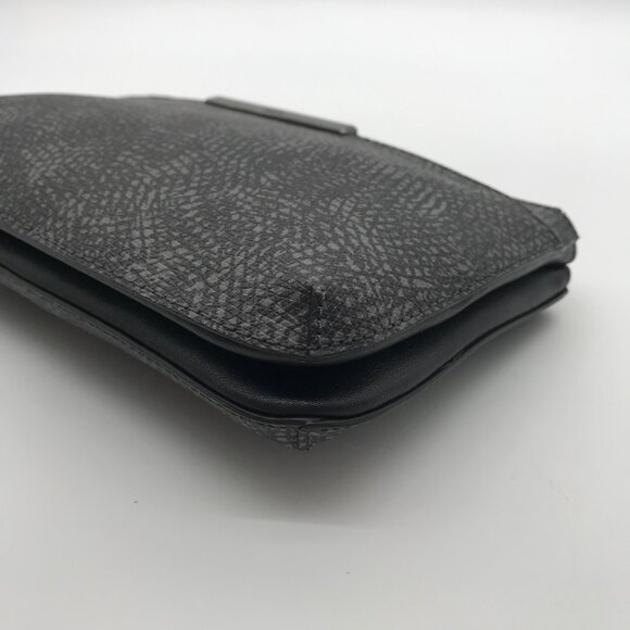 Tumi Grey Ballistic Nylon Crossbody Clutch - Picture 6 of 12